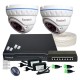 2 Kamerás IP rendszer 2Mp-es varifokális IP biztonsági kamerával